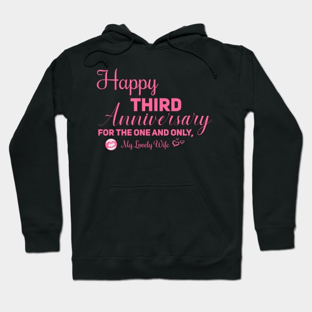 Happy third anniversary for the one and only, My lovely wife Hoodie by Aloenalone